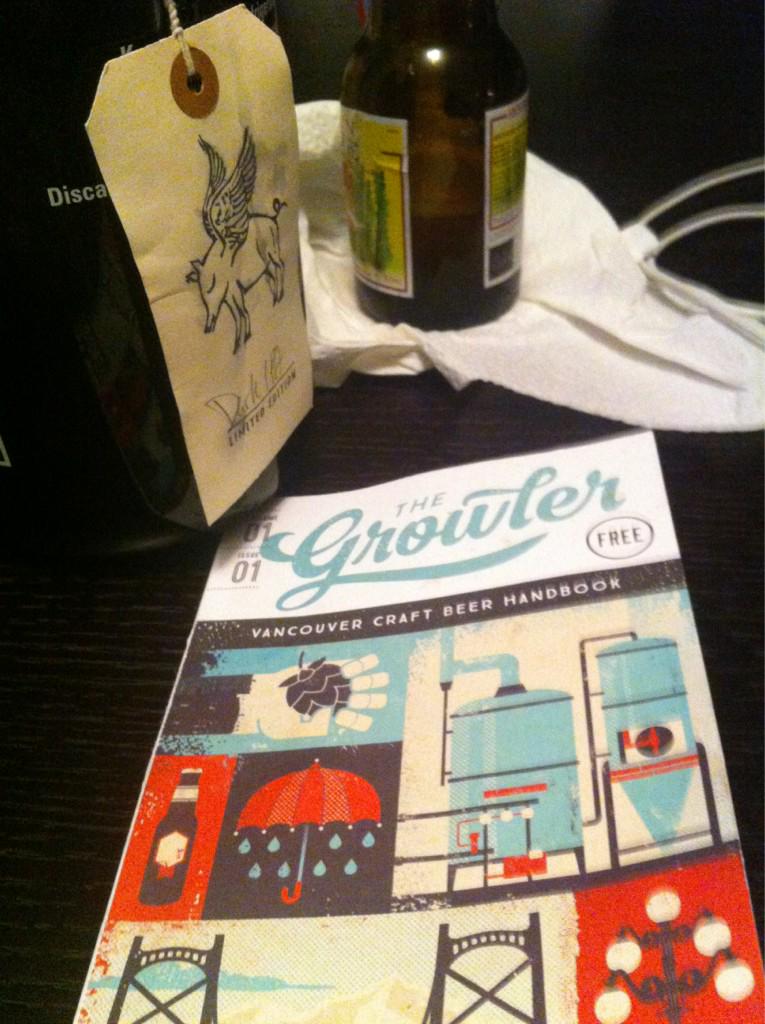 A quiet night of reading with <a href="/TheGrowlerBC/">The Growler</a>