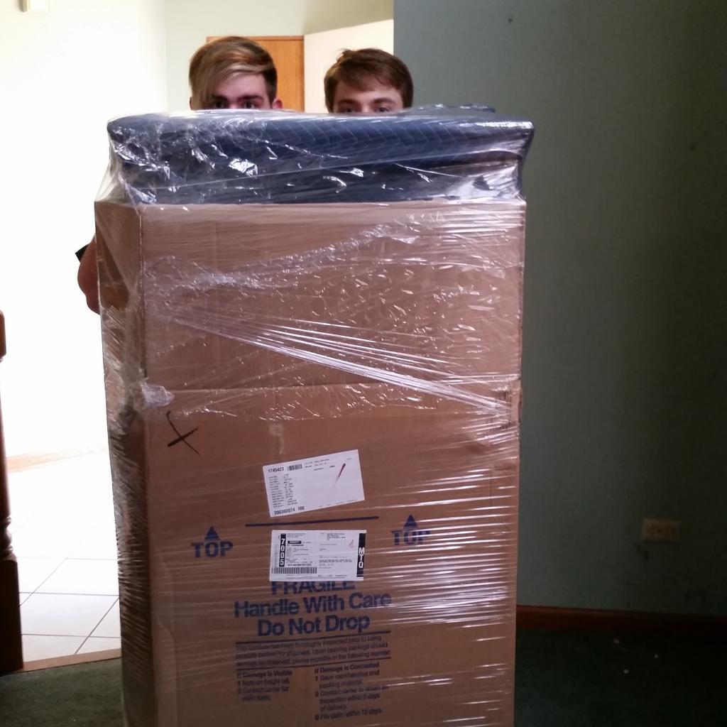 Gmovershelp's tweet image. They did a great job wrapping... little shy!!