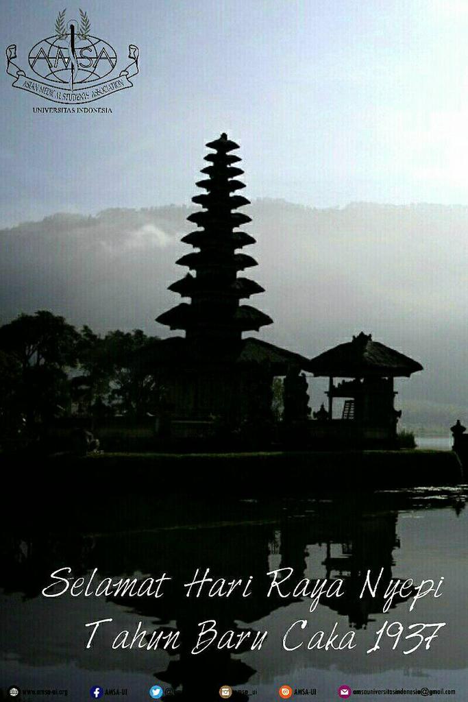 _FKUI2012's tweet image. AMSA-UI mengucapkan selamat Hari Raya Nyepi 😊