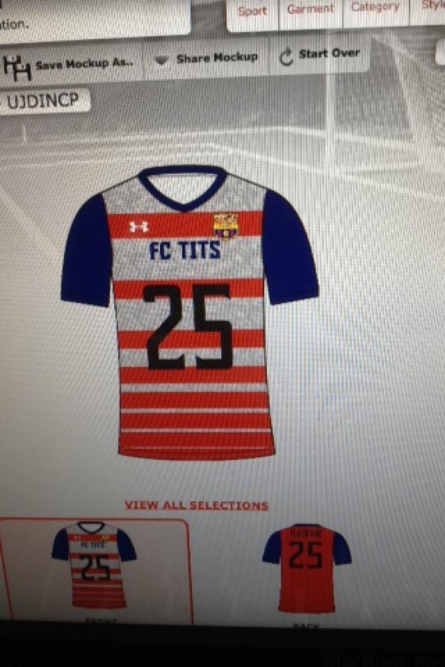 FcTits's tweet photo. What looks to be our starting kit for this football season. http://t.co/oJlbwHV40P
