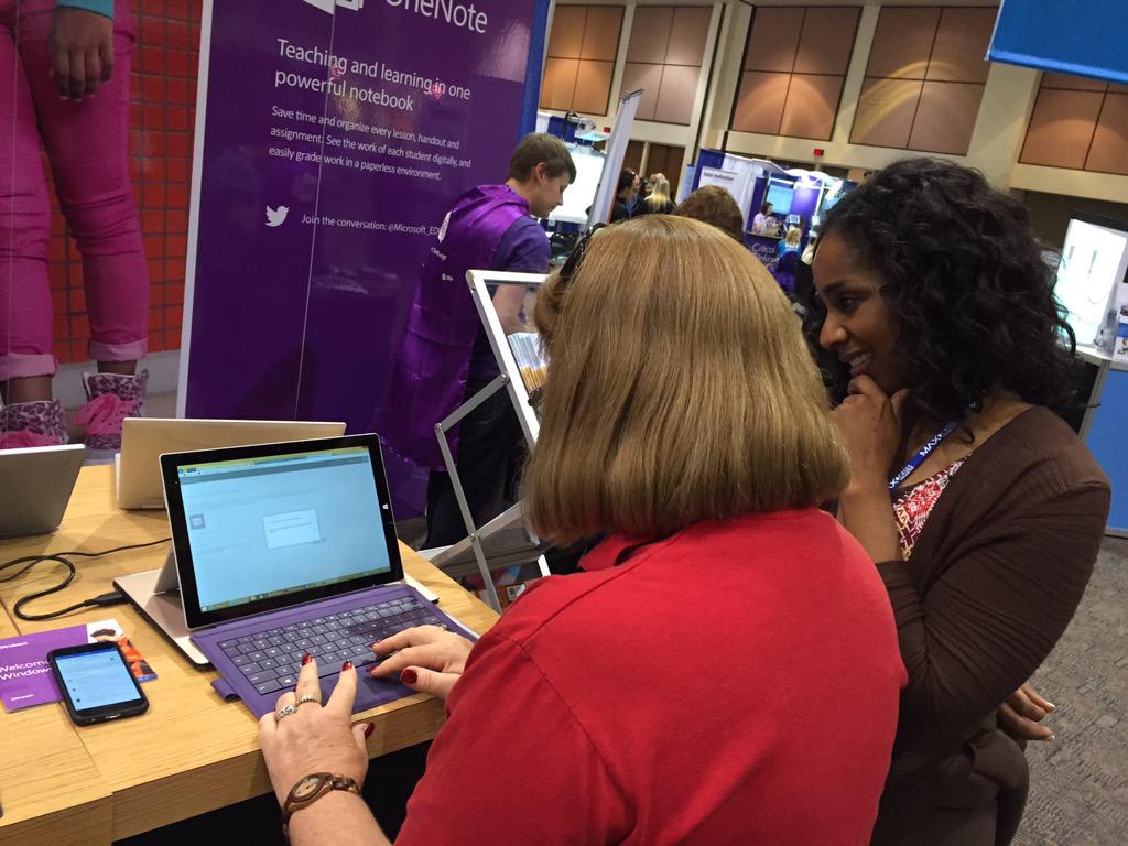 mtholfsen's tweet image. Chino Valley installing the #OneNoteClass and #OneNoteStaff notebook on their tenant at #cue15 #edtech #elearning
