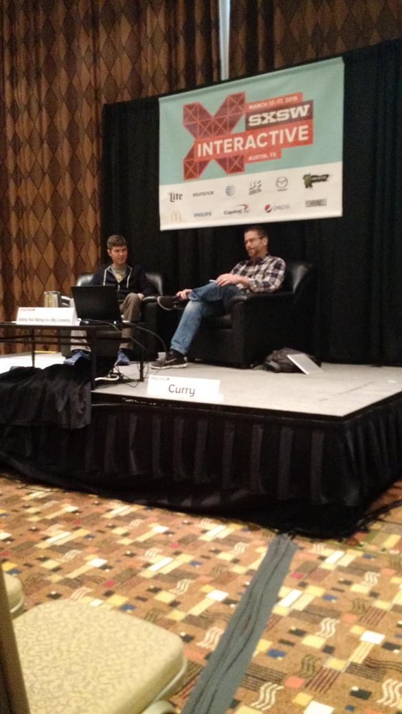 chrisacochran's tweet photo. Solid SXSW talk last week from @billboebel and @fk_chriscochran (stepping in for @jimcurry) #badslides http://t.co/55vk6Tg9tb