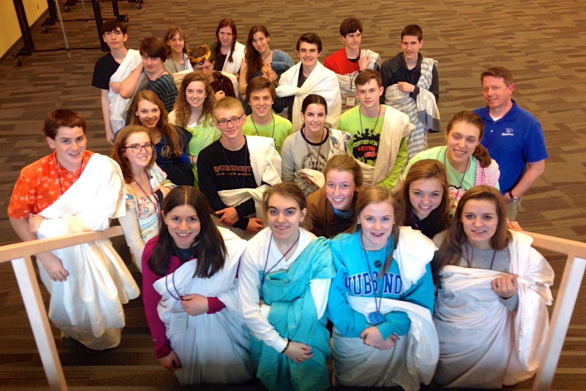 MariemontSchool's tweet photo. How do u say "good job" in #Latin? http://t.co/T4jvPDoGq2 #OJCL #MariemontExperience @MHSAnnouncement http://t.co/rZIt3tLh4E