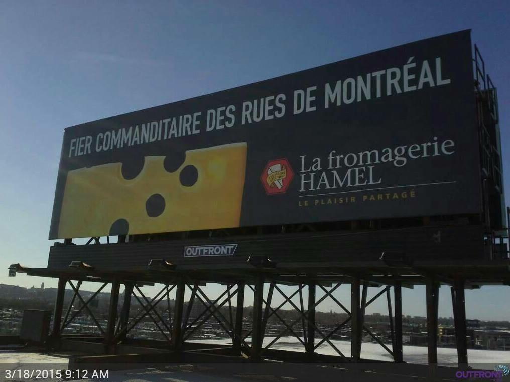 Brilliant Montreal ad