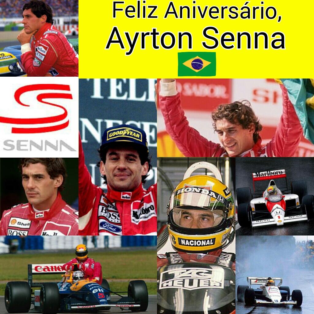 Happy Birthday, My idol & the best racing driver in the world, Ayrton Senna  