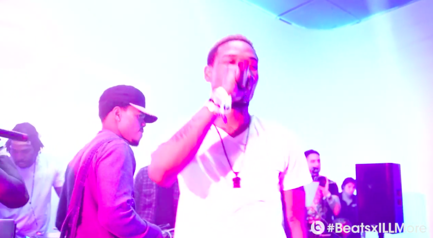 illroots's tweet photo. #BEATSSXSW: THE ILLMORE - NIGHT ONE http://t.co/uXbWKd1oeK [@chancetherapper @iLoveMakonnen5D] #BeatsxIllmore http://t.co/z1iWXmPeGQ
