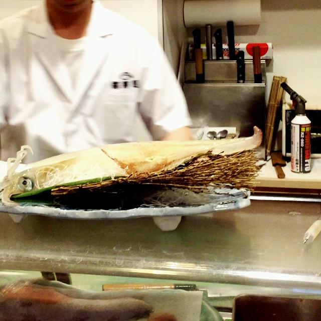 ofunamap's tweet photo. #sushi #ikizukuri #ika #squid #ofuna #寿司 #活き造り #イ… #大船 http://t.co/bluYoFLCpr