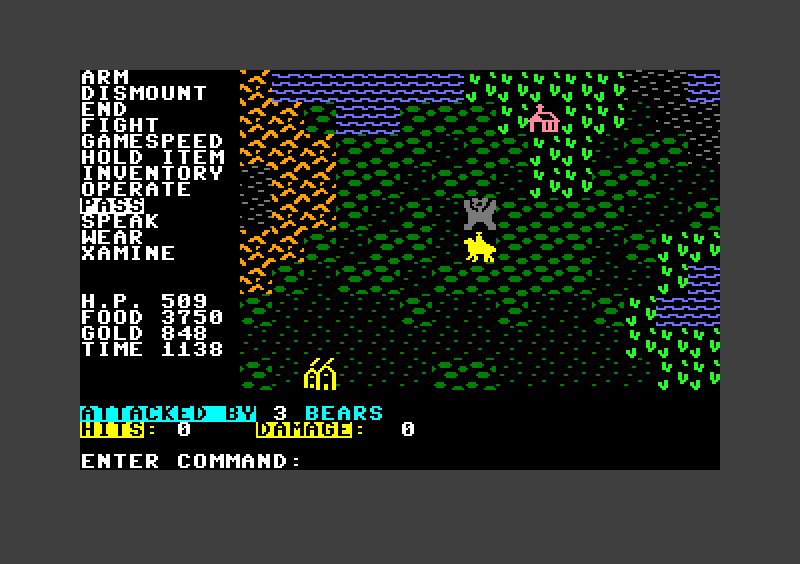 rpgamerpro's tweet photo. Questron on the c64...the legendary c64! Bring back games like this. It won't ever happen, but I can wish it would! http://t.co/HL0IsFncoQ