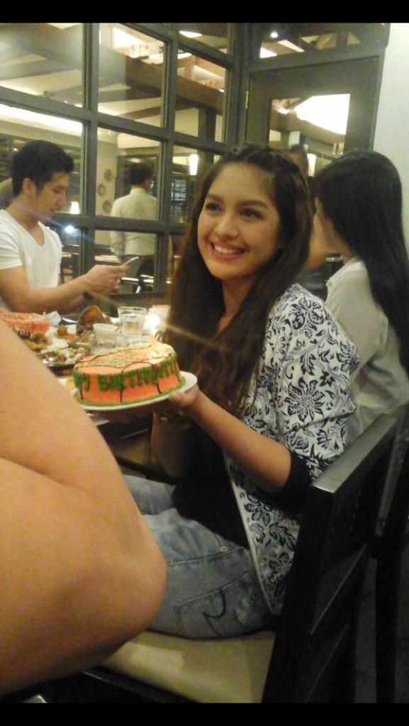 From the lovely lady Again, Happy Birthday Jeron Teng. Wish, & Blow your candle   