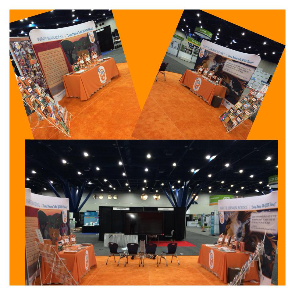 WriteBrainBooks's tweet image. We&apos;re baaaa-ck! Hello Houston! This week we meet with educators  @ASCD Conference! #WRiTEBRAiN #literacy