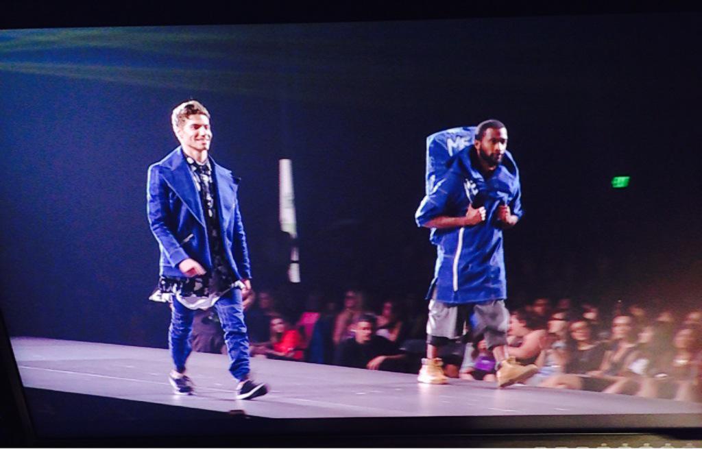 liesegardner's tweet image. Imagine the sound of 3K girls screaming right now! #FIDMDebut2015 #topknots #lumbersexual @FIDM
