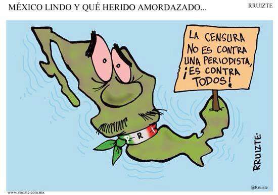 alejvaz's tweet photo. La CENSURA además de ser contra Aristegui también lo es contra la sociedad mexicana #AristeguiSeQueda vía @chowak65 http://t.co/wLFAIvnwTs