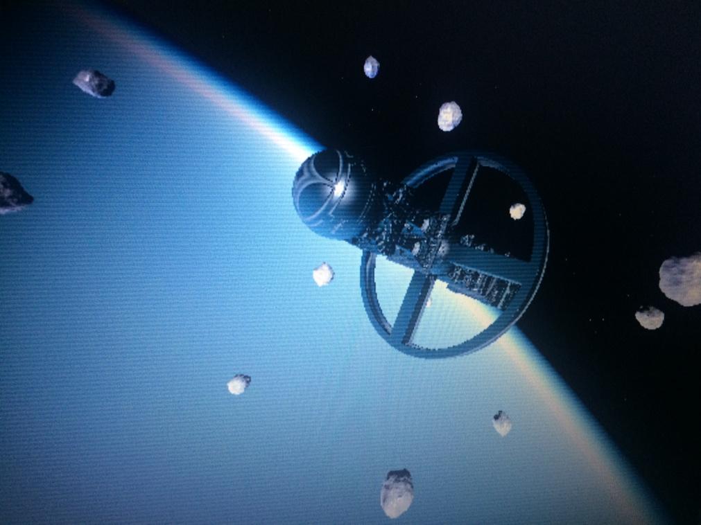 rianflo's tweet photo. Started too late with shader contest #nvscene but found a good use of fractal slice for space architecture. http://t.co/kbKI6Mvock