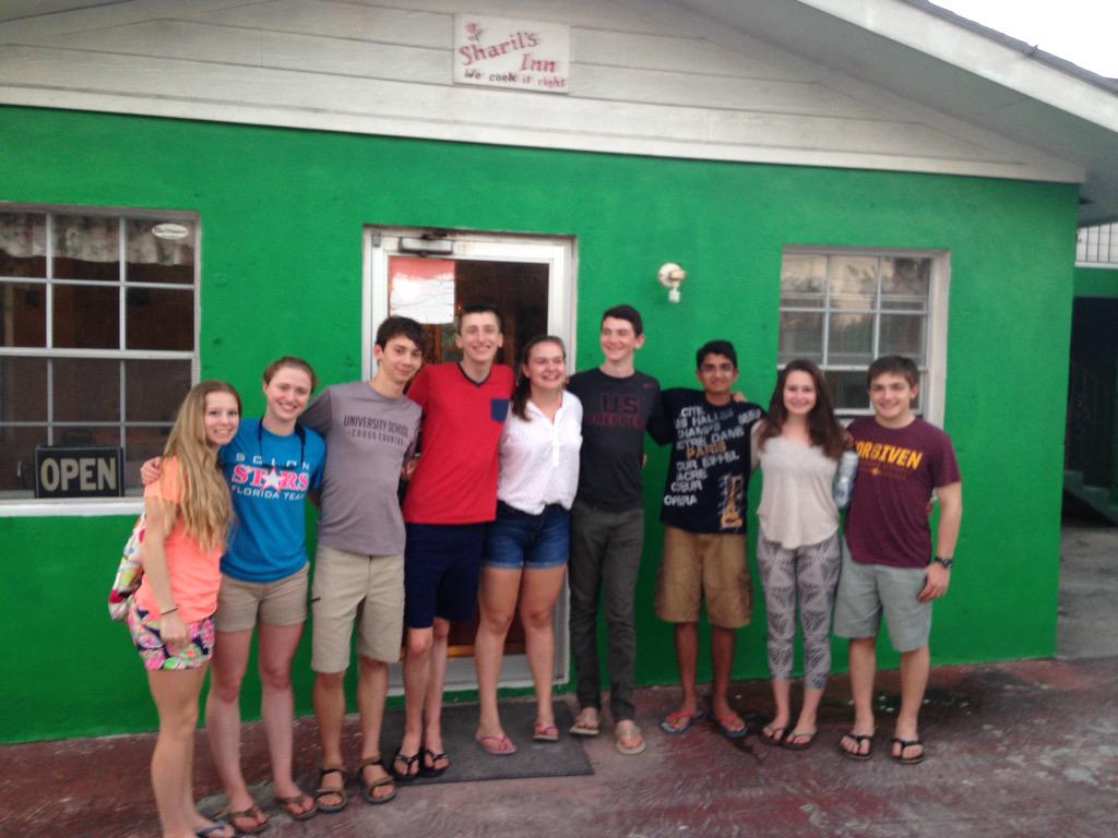 HBBahamas's tweet photo. Great family style dinner tonight at Sharil's. http://t.co/vQ0c85l5UW