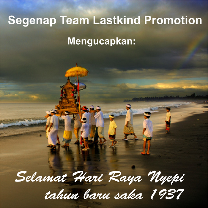 Kami segenap Team @LSKDPromotion mengucapkan :
Selamat Hari Raya Nyepi, Tahun Baru Saka 1937