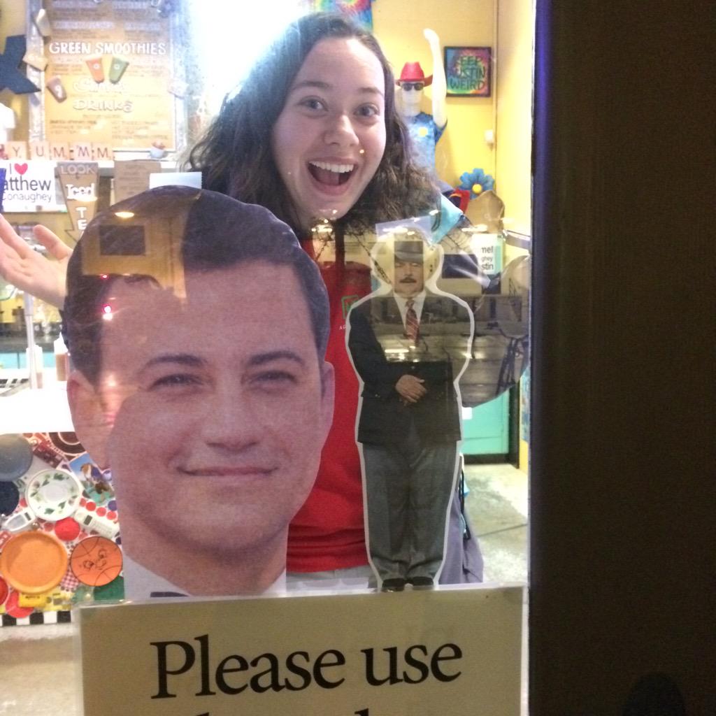 bouncingmuffin's tweet photo. University of Florida's Diesel ultimate frisbee team found #GuillermoInAustin while here for Centex! @JimmyKimmel http://t.co/Fkjwl1CZPP