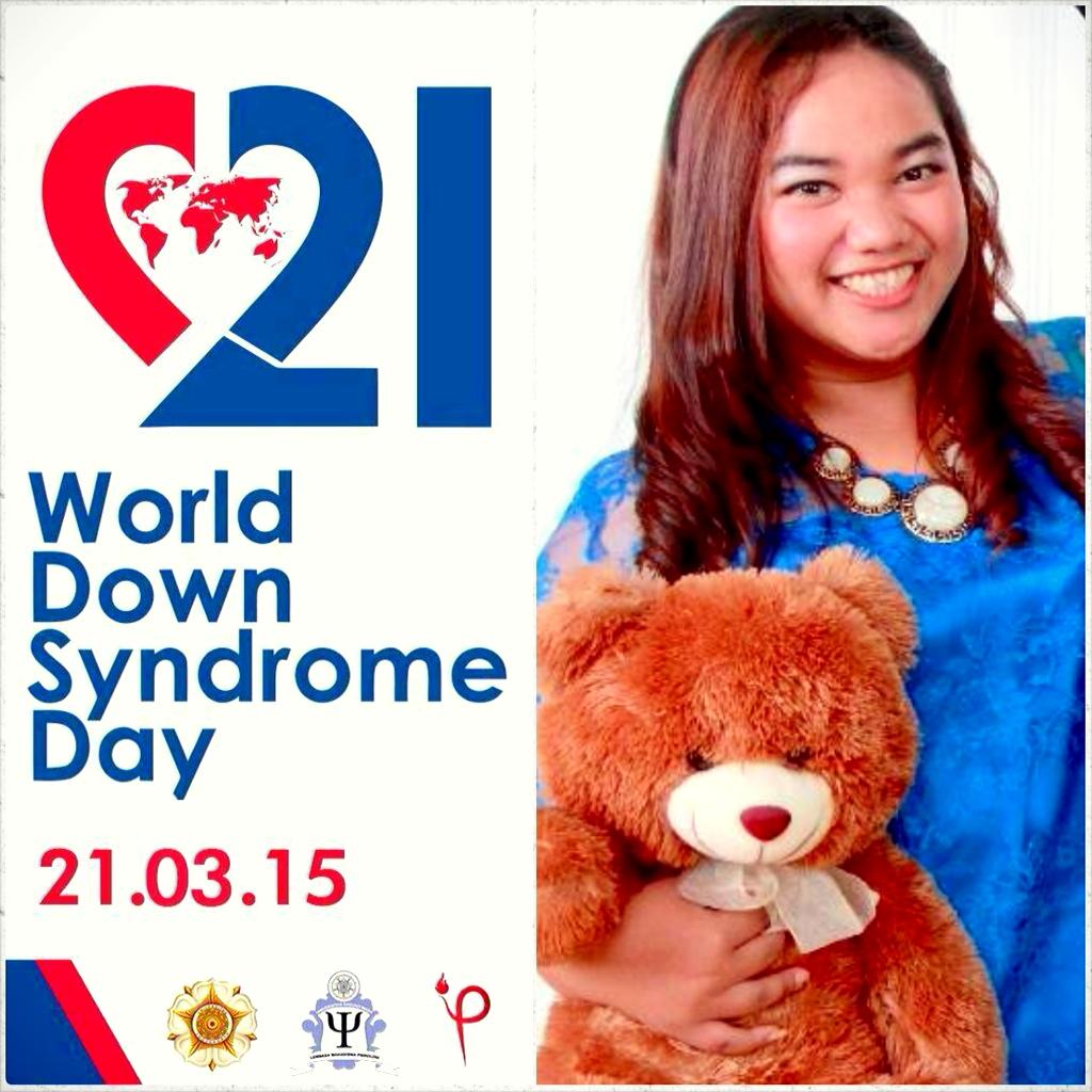 Kita punya masa depan,anak Down Syndrome jg punya masa depan,lalu apalah arti 'berbeda' #downsyndromedayIndonesia