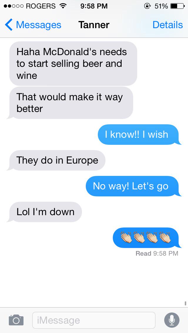 kdesorm's tweet photo. Such big goals we have @Tanner_Poor http://t.co/3LQmlLs5AV