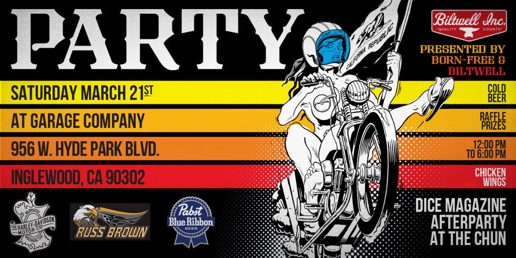 PabstBlueRibbon's tweet photo. Tomorrow night! We're showing off this one-of-a-kind #PBRcustom bike. #bornfree http://t.co/uzFqjMdFsf