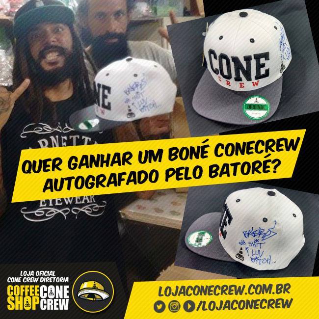 lojaconecrew's tweet photo. Quer ganhar um boné autografado pelo @batoreconecrew ? Acesse o Instagram e saiba como! https://t.co/ycPKxWhGuK http://t.co/gaiY1dVelo