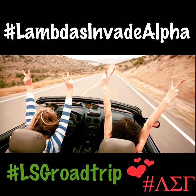 LSGSororityInc's tweet photo. #LSGroadtrip time! Who's on their way to @sacstate? #LambdasInvadeAlpha  #LSGipse #ipse #ΛΣΓ 💚🐻🌹❤️ #LambdaSigmaGamma http://t.co/Ia7SsEsZt4