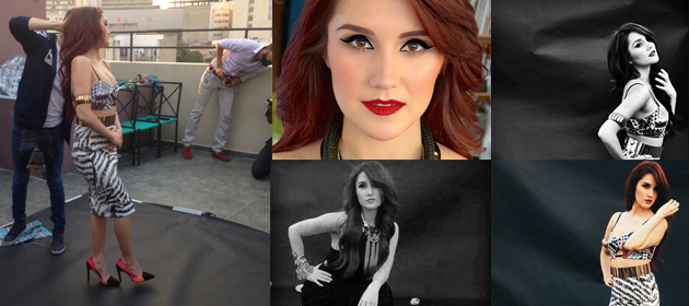 DulceMariaMusic's tweet photo. #Photos Making Of - Revista Betún http://t.co/lsCVlUi6Sy #VotaDulceMaria #KCA http://t.co/cgg9Cgdtos