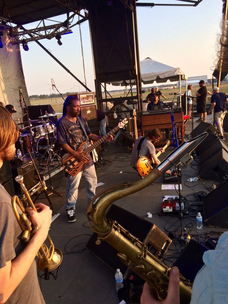 Doubled up today <a href="/MobileAeroFest/">Mobile AeroFest</a> <a href="/NaughtyPfunk/">Naughty Professor</a> <a href="/dumpstaphunk/">Dumpstaphunk</a> -- tommorow <a href="/FeteFrancaise/">Ecole Bilingue</a> + Sun <a href="/TheVarsityBR/">Varsity Theatre</a> w/Dumpsta