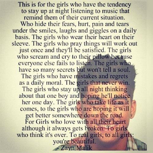 This is for the girls