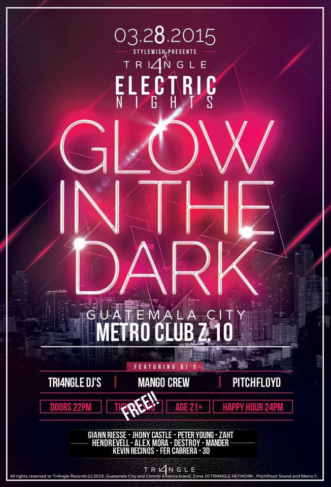 jaxxdorandaleas's tweet photo. El sábado 28 nos toca en Guatemala Metro club zona 10 para el evento de @Tri4ngleRecords 
ELECTRIC NIGHTS 
#3dTour 🙌 http://t.co/faXizNtoOe
