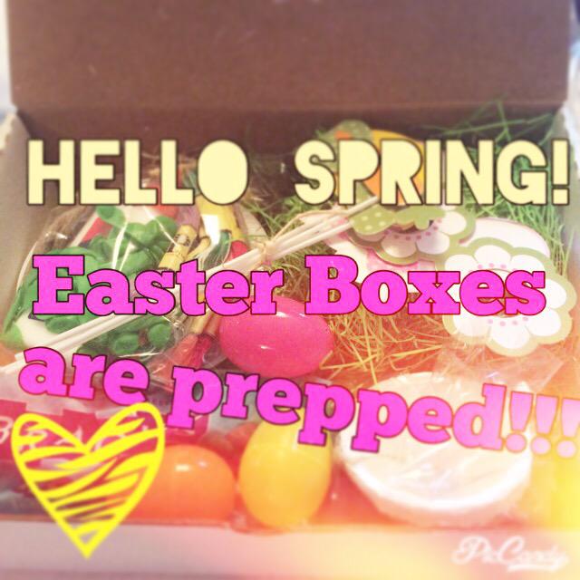 Traditions_Box's tweet photo. Hello Spring!! Our #Easter Boxes are prepped, did you order yours? Last day to order, we ship Monday!! http://t.co/iHnC68dMW8