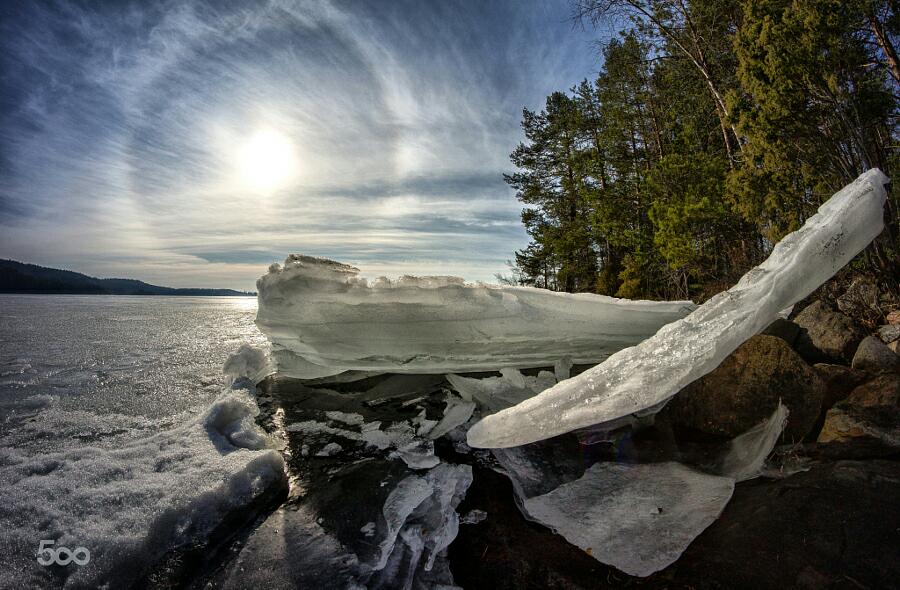 VideoMap's tweet image. Photo name: Solar halo 
From: Kallioniementie 
Download it on GP: play.google.com/store/apps/det…