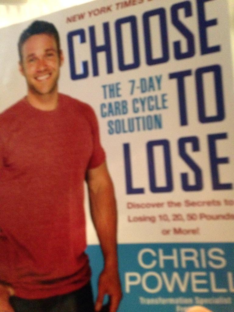 FudgeJoanne's tweet photo. @RealChrisPowell your book is AMAZING! http://t.co/Tjr5p9uan2