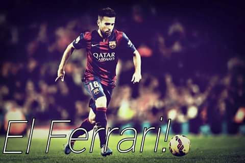 And also Happy birthday Jordi Alba he\s now 26 yeras 
Wish you best luck in your life 