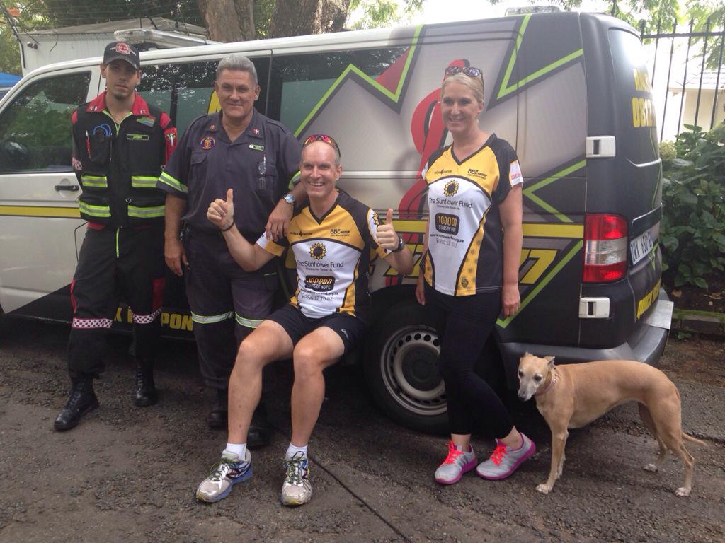 dkms_africa's tweet photo. Quick response crew have a fully equipped ambulance for any medical emergency.Thx guys @StairsofHope @RayLivingLarge http://t.co/eWMZ135elb