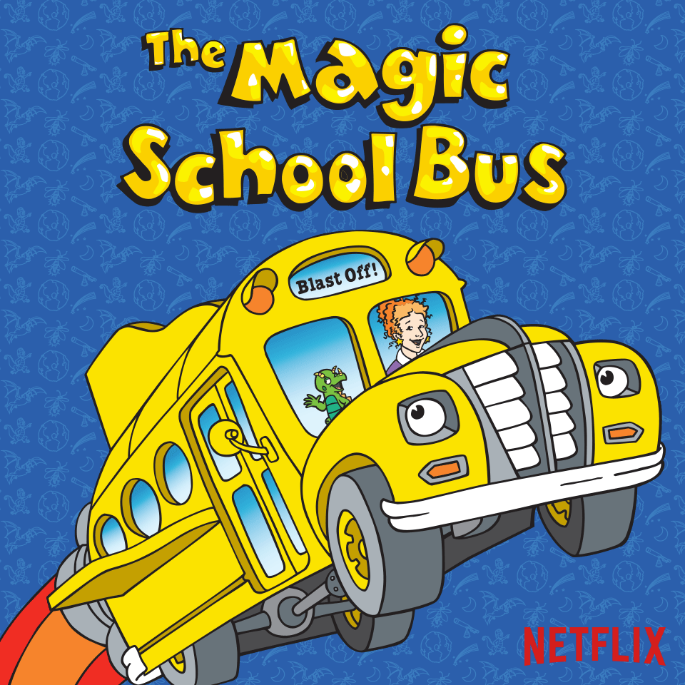 NetflixFR's tweet photo. Les samedis matin de ton enfance te manquent ? Sors les corn flakes. #LeBusMagique #ChairDePoule #DispoSurNetflix http://t.co/MT16tFDfA7