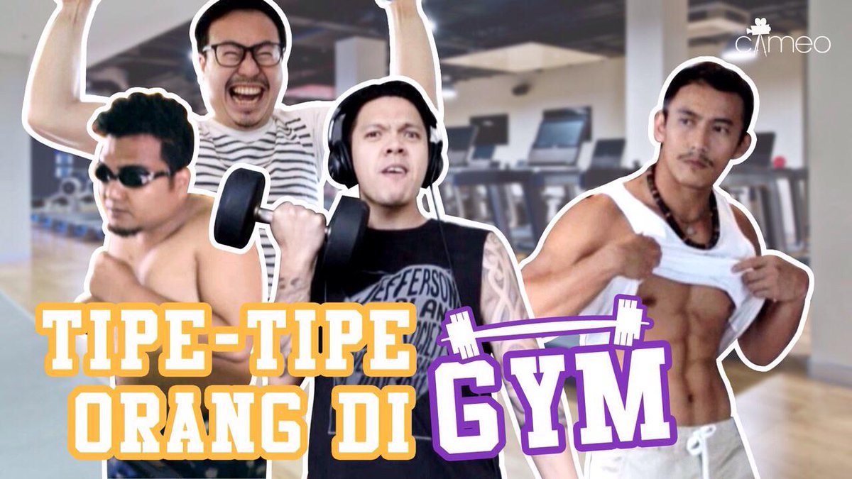 cameobros's tweet photo. New Video from Cameo Bros.. Silahkan di intip.. Tipe2 orang di Gym http://t.co/AfERA5SpLh http://t.co/M7jl5EOG8b