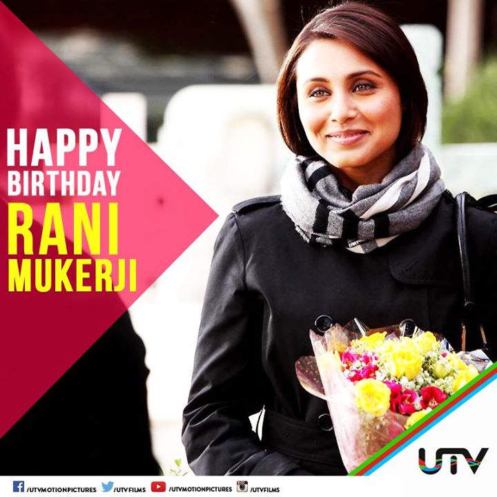  Aali re, saali re, kaali re, jhagdali re!\" Wishing Meera Gaity a.k.a. Rani Mukerji a very Happy Birthday! 