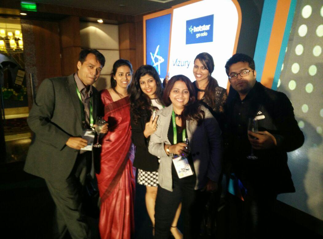 KaveaRChavali's tweet photo. That's how we wrapped up with smiles and celebrations with the @adtechindia team...#adtechin15 ..#Gurgaon http://t.co/VBr4WZ00yH
