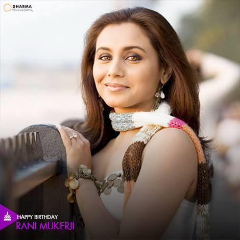 Happy Birthday \" Wishing Rani Mukerji a very 