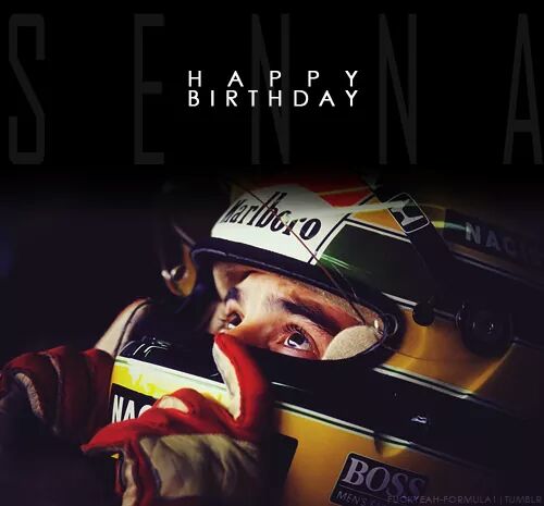 Happy Birthday to Ayrton Senna 