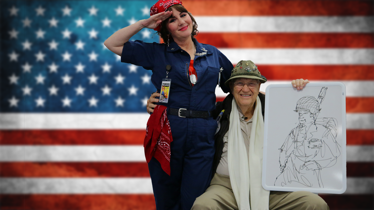 CJMachado3's tweet photo. @realcombatlife Homeland Mag highlights volunteers #USSMidway #Veterans #volunteer #artists http://t.co/lx1mJUZRI9  http://t.co/OdQ6VVDhRa