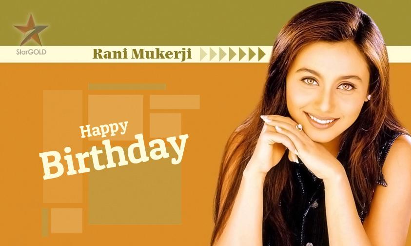 Here\s wishing the gorgeous Rani Mukerji a happy birthday! 
Which is your favourite Rani Mukerji movie? 