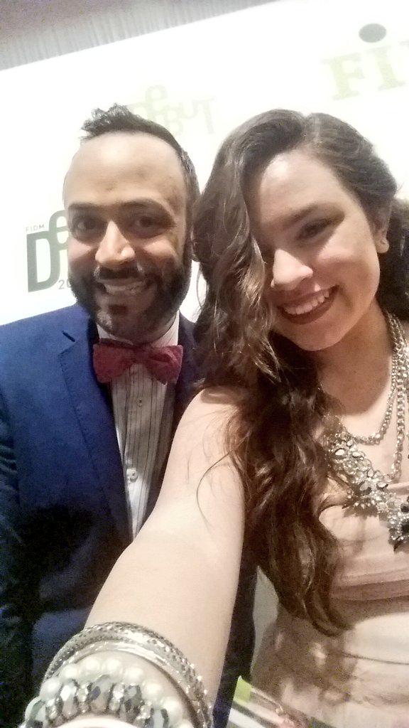 TallMali's tweet image. We met again! @nickverreos1 #FIDMDebut2015