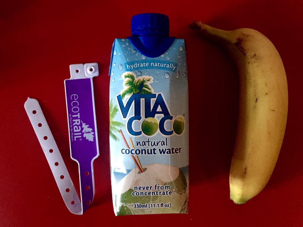 PapaManBlog's tweet image. Dernier réconfort avec le départ #ecotrail @VitaCocoFR