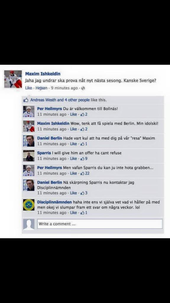 Stor humor! #svbandy