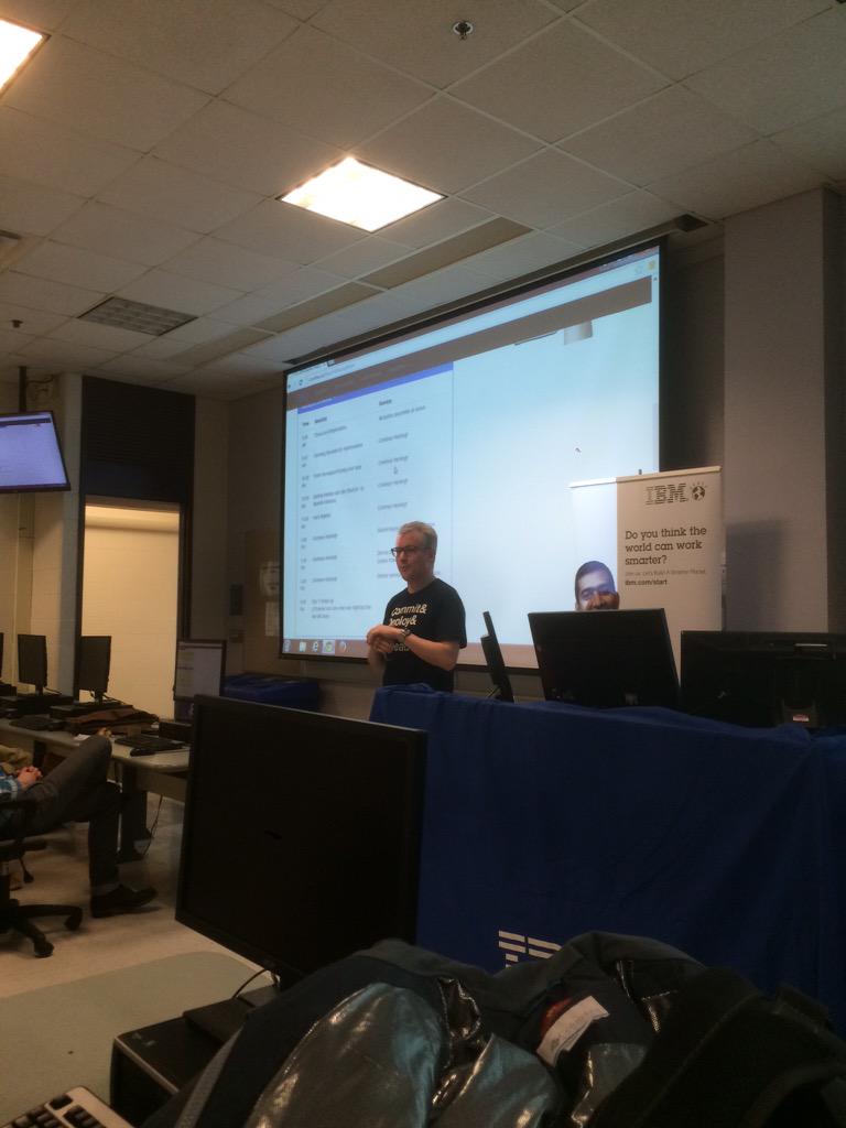 smuhackathon's tweet image. It is starting! #ibmhackathon @bluehalifax @smuhackathon @SMUHalifaxNews is #ibmhackathon @bluehalifax #GBSUHack15.