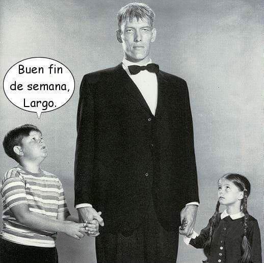 Buen fin de semana largo!