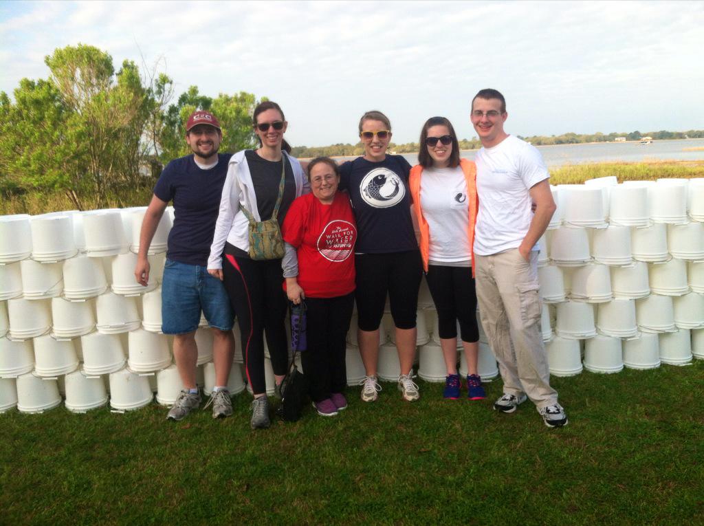 ChasWaterkeeper's tweet image. So excited to walk, not run, for water at the @watermissions Walk For Water! #cleanwater #waterweekend #NoRunningCHS