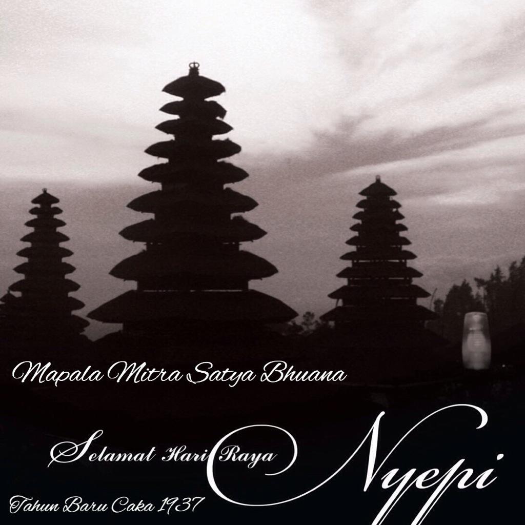 mpaMSB's tweet photo. Selamat hari raya Nyepi...
Semoga damai selalu alam semesta.. http://t.co/dcjdus8oYN