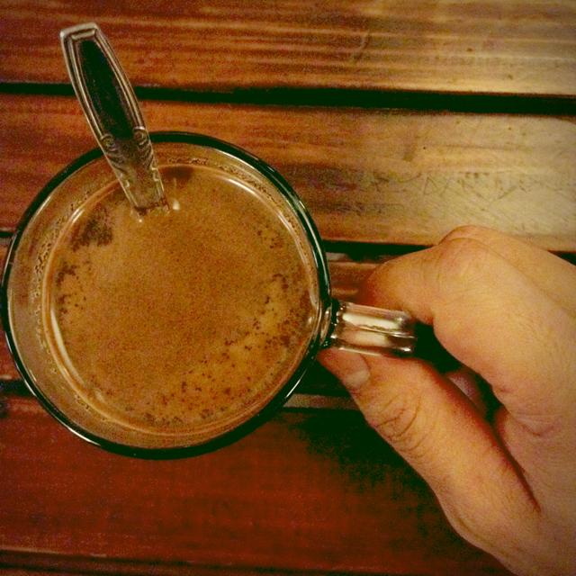 Kopi dan shake dari @rockepo. Hilangin mood lo yang galau.